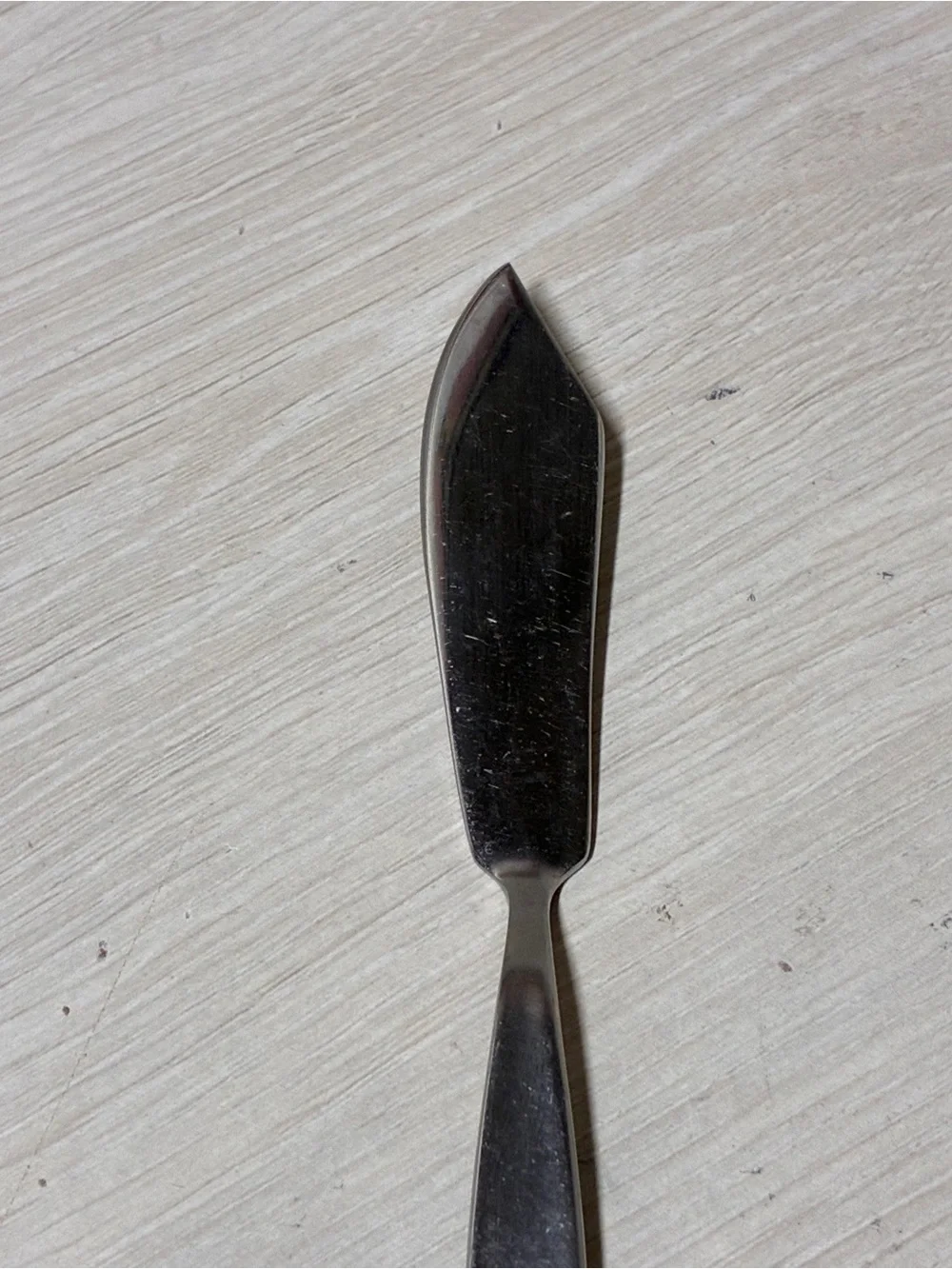 Vintage MCM Master Butter Knife Flat Handle Stainless Steel Taiwan 6.5